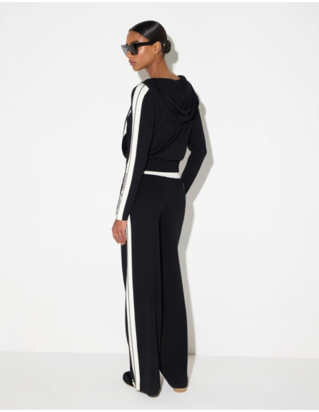 Elisabetta Franchi regular fit knit hoodie