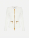 Elisabetta Franchi cardigan en tricot avec zip