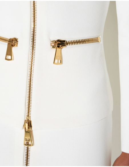 Elisabetta Franchi cardigan italien détails dorés
