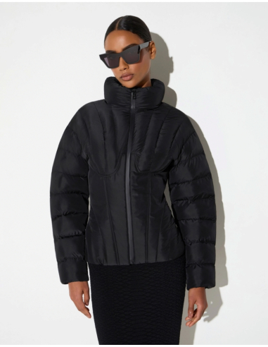Elisabetta Franchi anorak élégant avec capuche