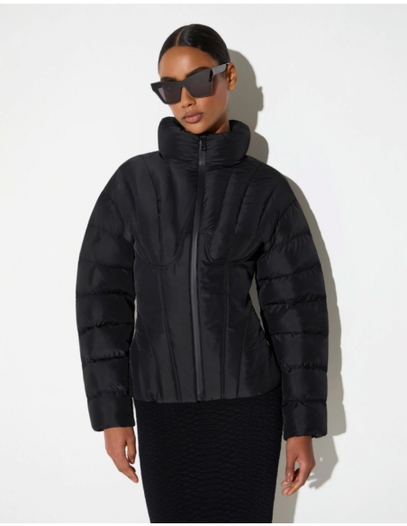 Elisabetta Franchi anorak élégant avec capuche