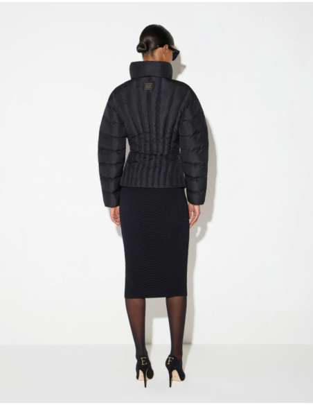 Elisabetta Franchi anorak with gold-tone details