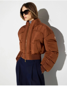 Elisabetta Franchi anorak en tissu voile femme 2