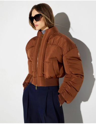Elisabetta Franchi anorak élégant avec capuche