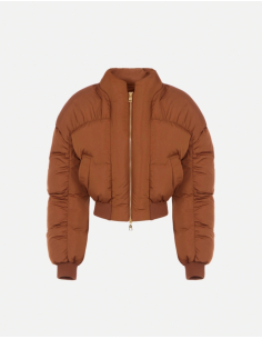 Elisabetta Franchi anorak en tissu voile femme