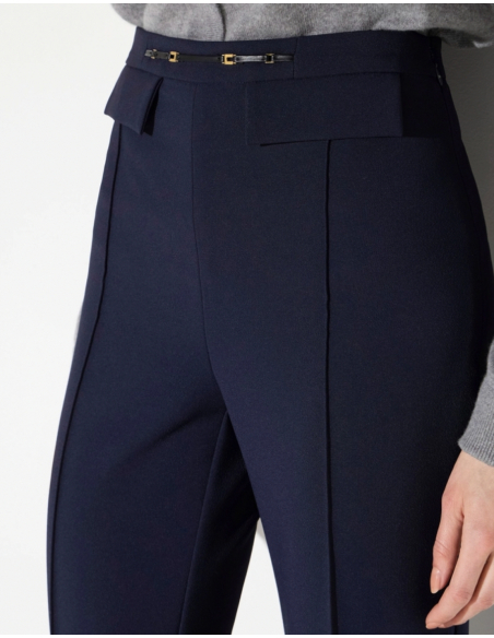 Elisabetta Franchi elegant palazzo trousers women