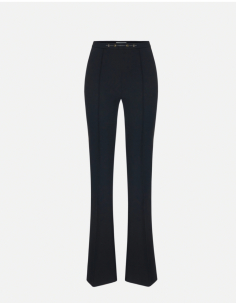 Elisabetta Franchi stretch double crepe trousers