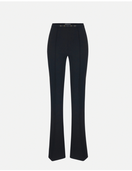 Elisabetta Franchi stretch double crepe trousers