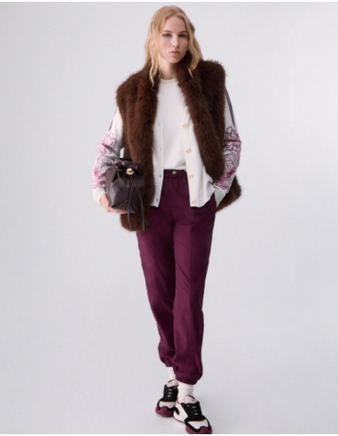 LIU JO White Embroidered Cardigan - TF6093