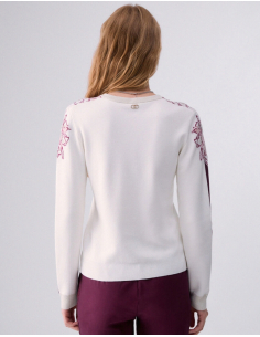 Liu Jo jacquard knit sweater women 2