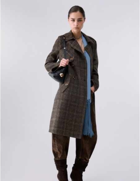 Liu Jo manteau ceinturé en laine mélangée