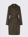 Liu Jo long wool coat women