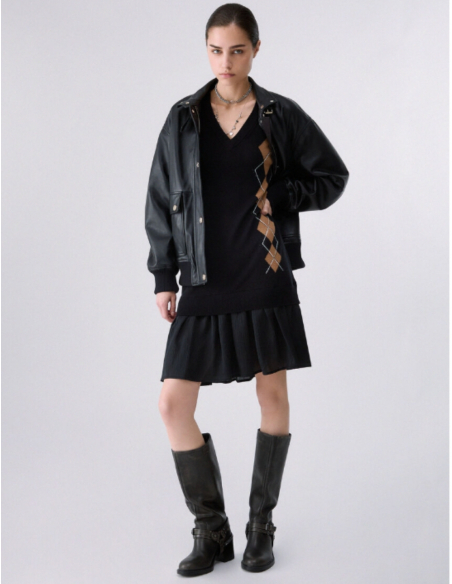 Liu Jo robe courte élégante en tricot