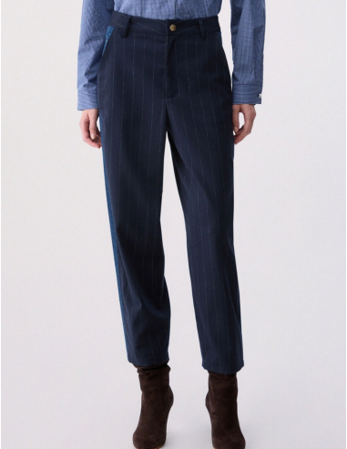 Liu Jo pantalon ballon rayé femme