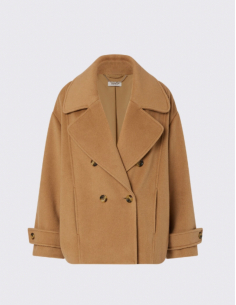 Liu Jo camel wool short coat