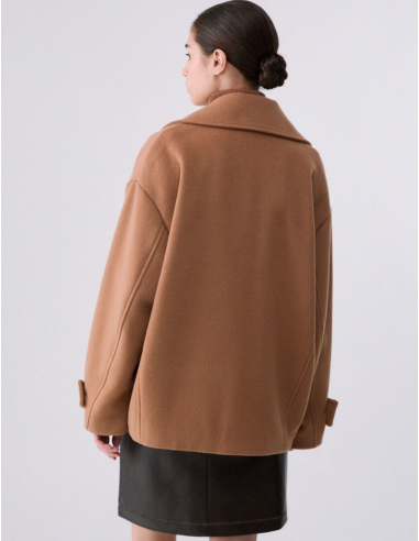 Liu Jo manteau double boutonnage camel