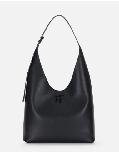 Elisabetta Franchi large hobo bag with logo