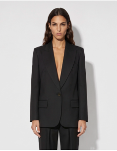 Elisabetta Franchi veste en laine noire 2