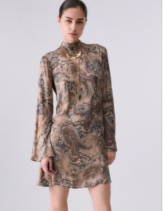 Liu Jo printed satin mini dress women 2