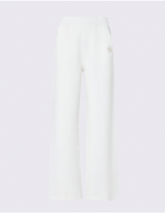 Liu Jo white scuba trousers women