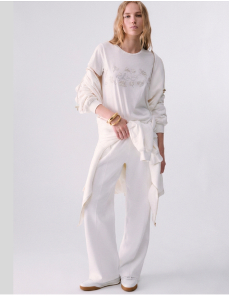 Liu Jo pantalon blanc chic femme