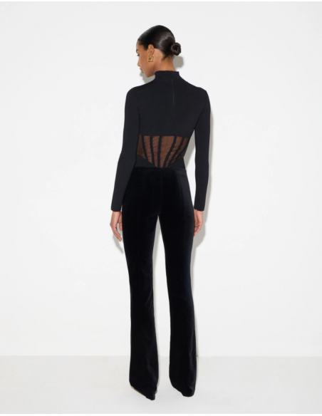 Elisabetta Franchi knitted bustier bodysuit