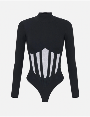 Elisabetta Franchi fitted bustier bodysuit