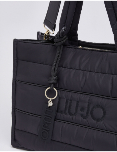 Liu Jo quilted tote bag with zip closure