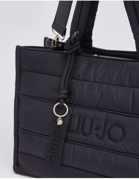 Liu Jo quilted tote bag with zip closure