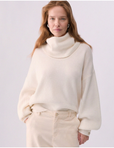 Liu Jo pull femme blanc en laine