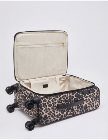 Liu Jo black suitcase with front pocket
