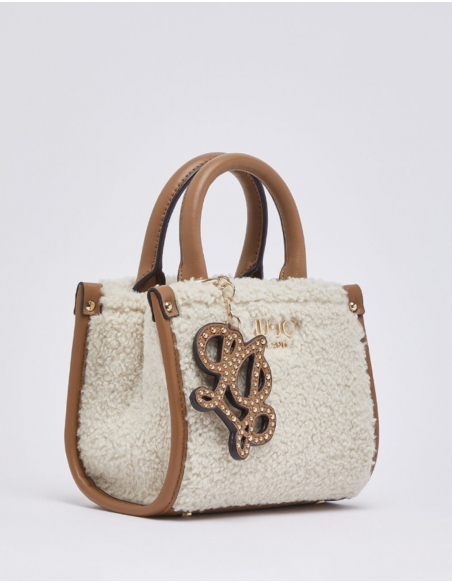 Liu Jo mini sac à main effet peluche