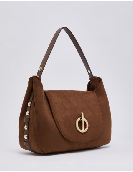 Liu Jo tobacco handbag with shoulder strap
