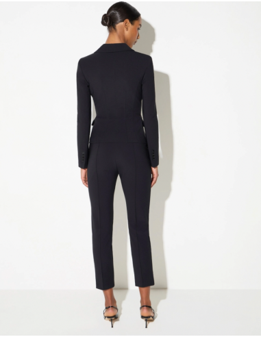 Elisabetta Franchi black jacket with classic lapels