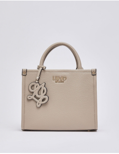 Liu Jo small beige bag with charm
