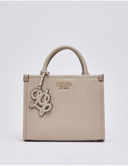Liu Jo small beige bag with charm