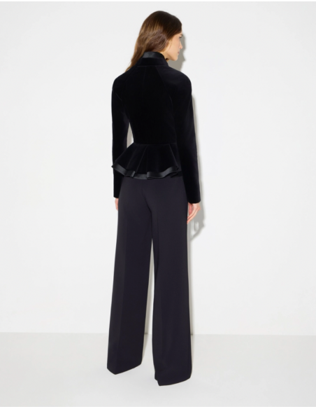 Elisabetta Franchi black jacket with inverted lapel