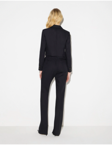 Elisabetta Franchi black single-breasted jacket