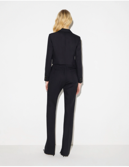 Elisabetta Franchi black single-breasted jacket