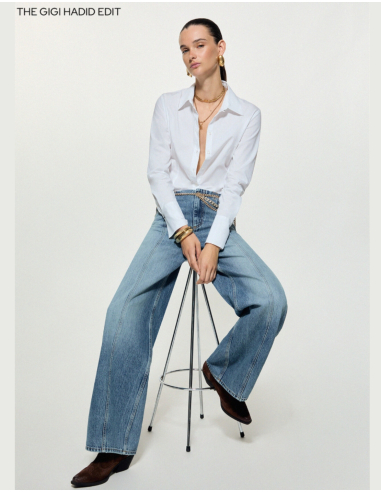 Liu Jo pantalon en jean avec boucle bijou