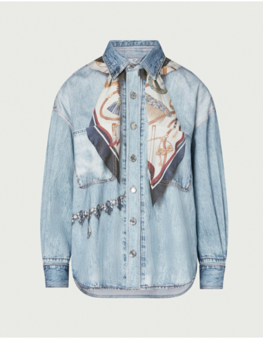 Liu Jo denim shirt by gigi hadid
