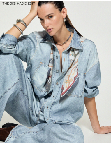 Liu Jo chemise denim à manches longues
