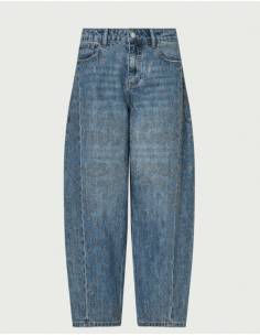 Liu Jo balloon jeans embellished with rhinestones