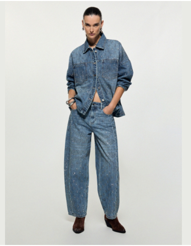 Liu Jo women’s denim jacket with button closure