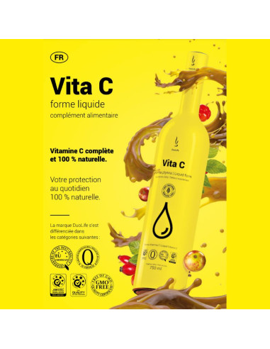 Vitamin c 100% naturelle duolife france