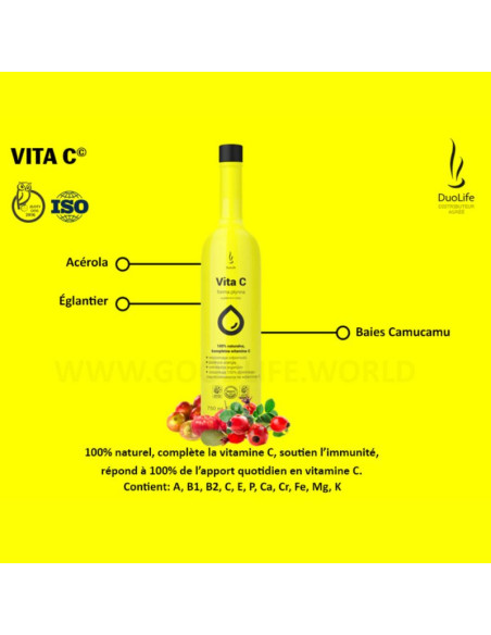 vitamine C naturelle DuoLife