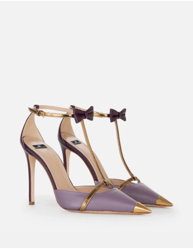 sandale lilas elisabetta franchi nice promo