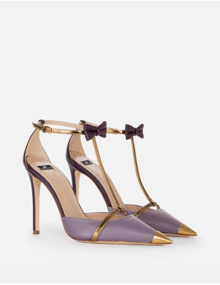 sandale lilas elisabetta franchi nice promo