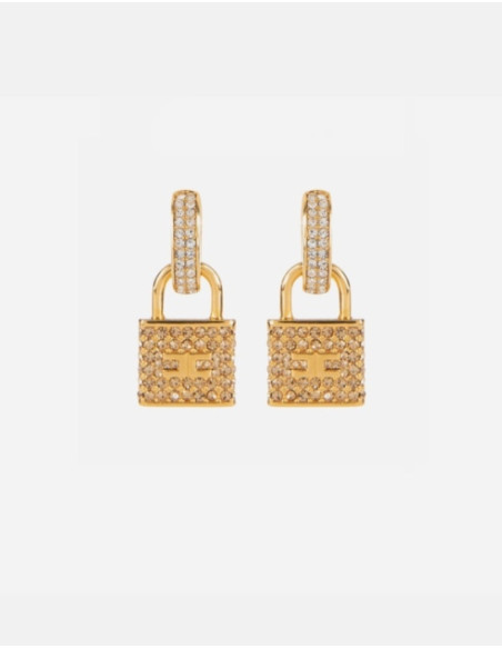 boucles oreilles strass elisabetta franchi boutique officielle nice