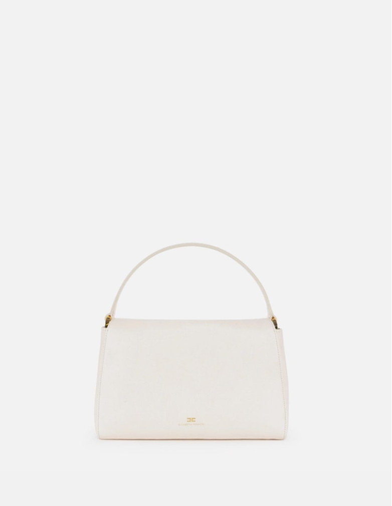 sac cuir beige elisabetta franchi